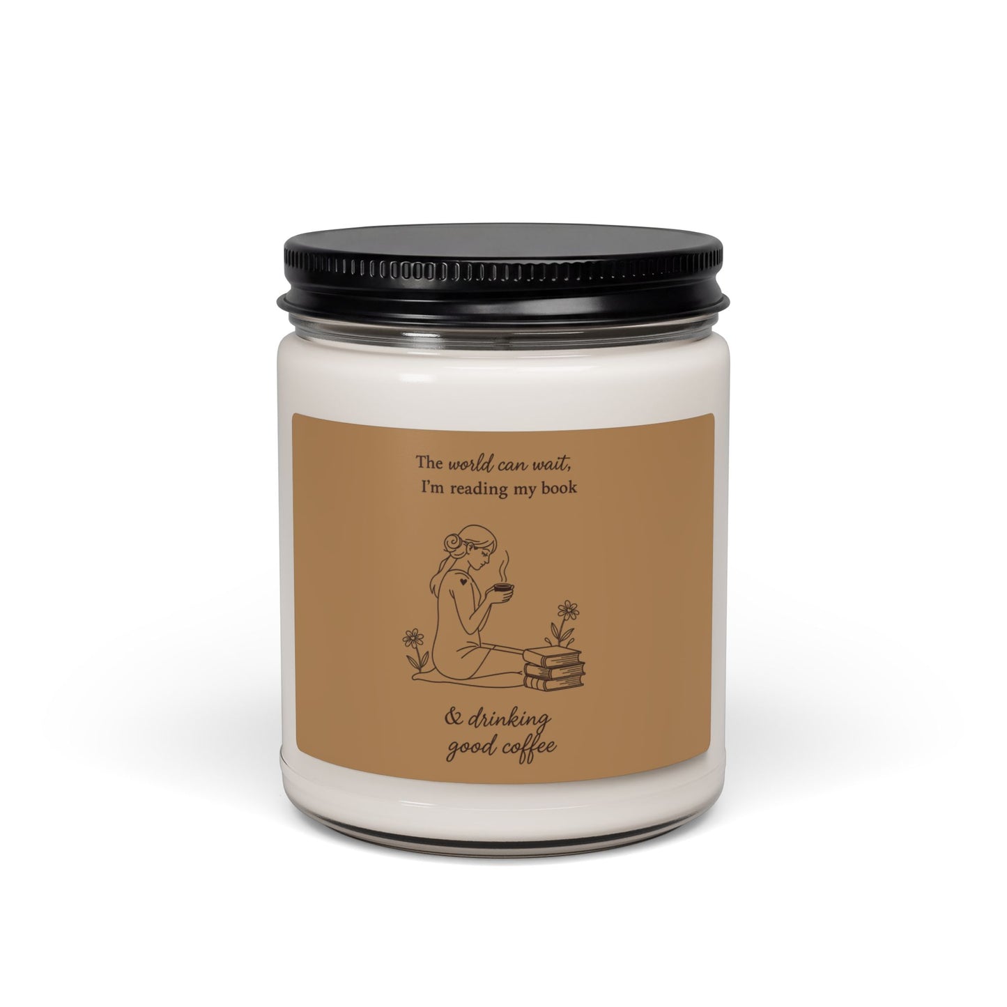 Offline for a Chapter Soy Candle