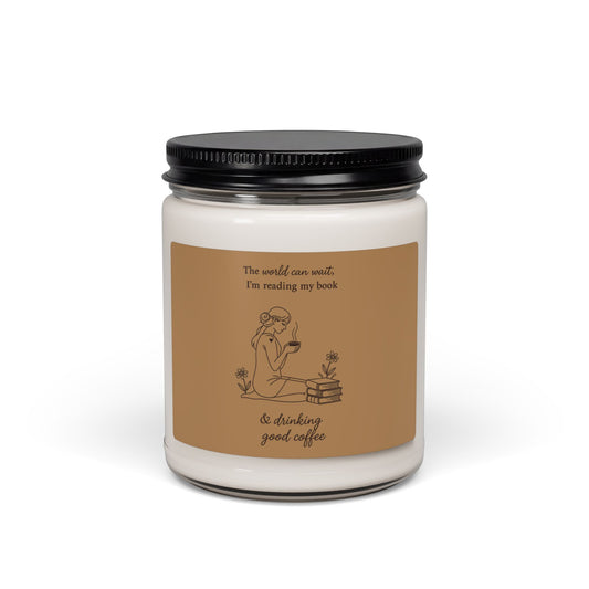 Offline for a Chapter Soy Candle
