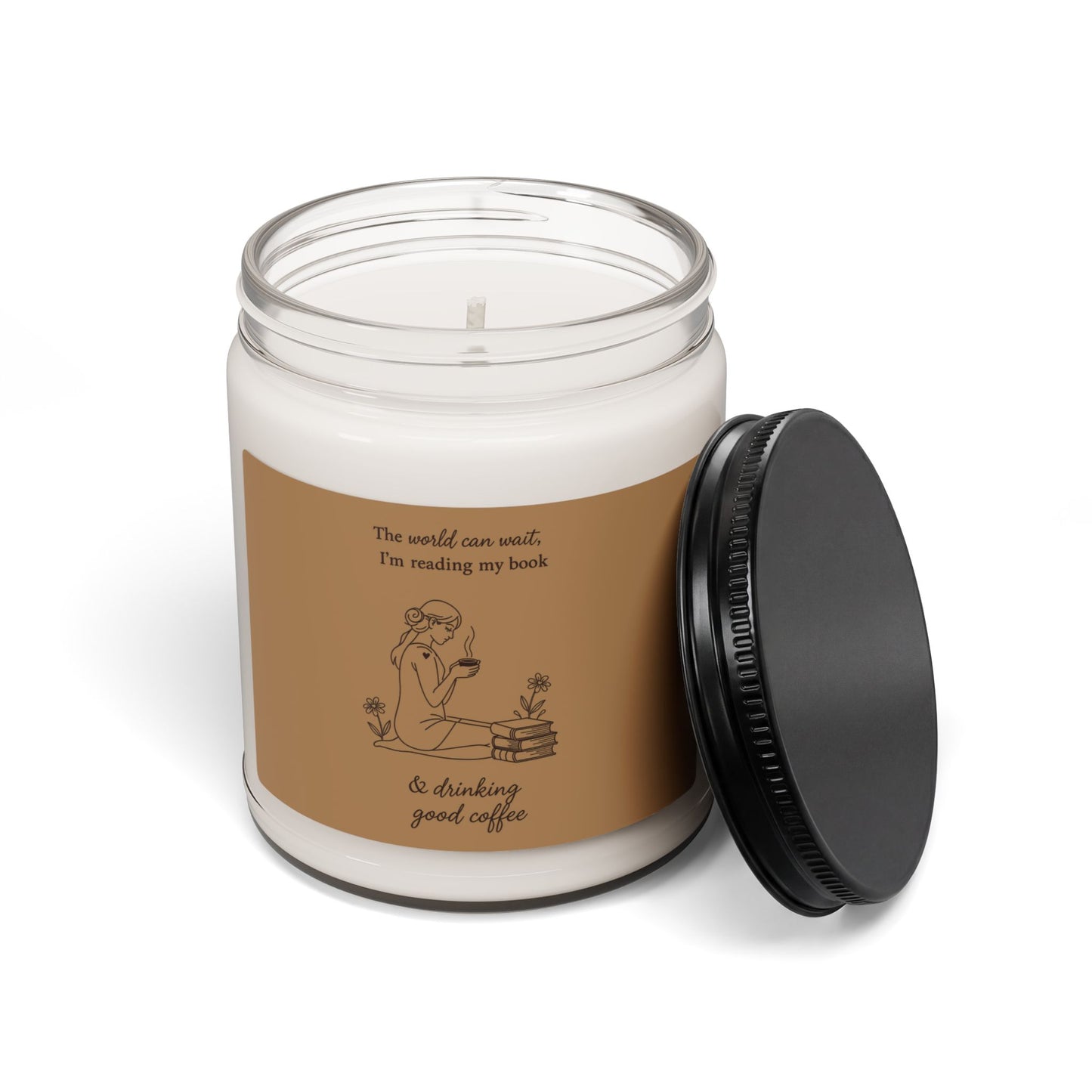 Offline for a Chapter Soy Candle