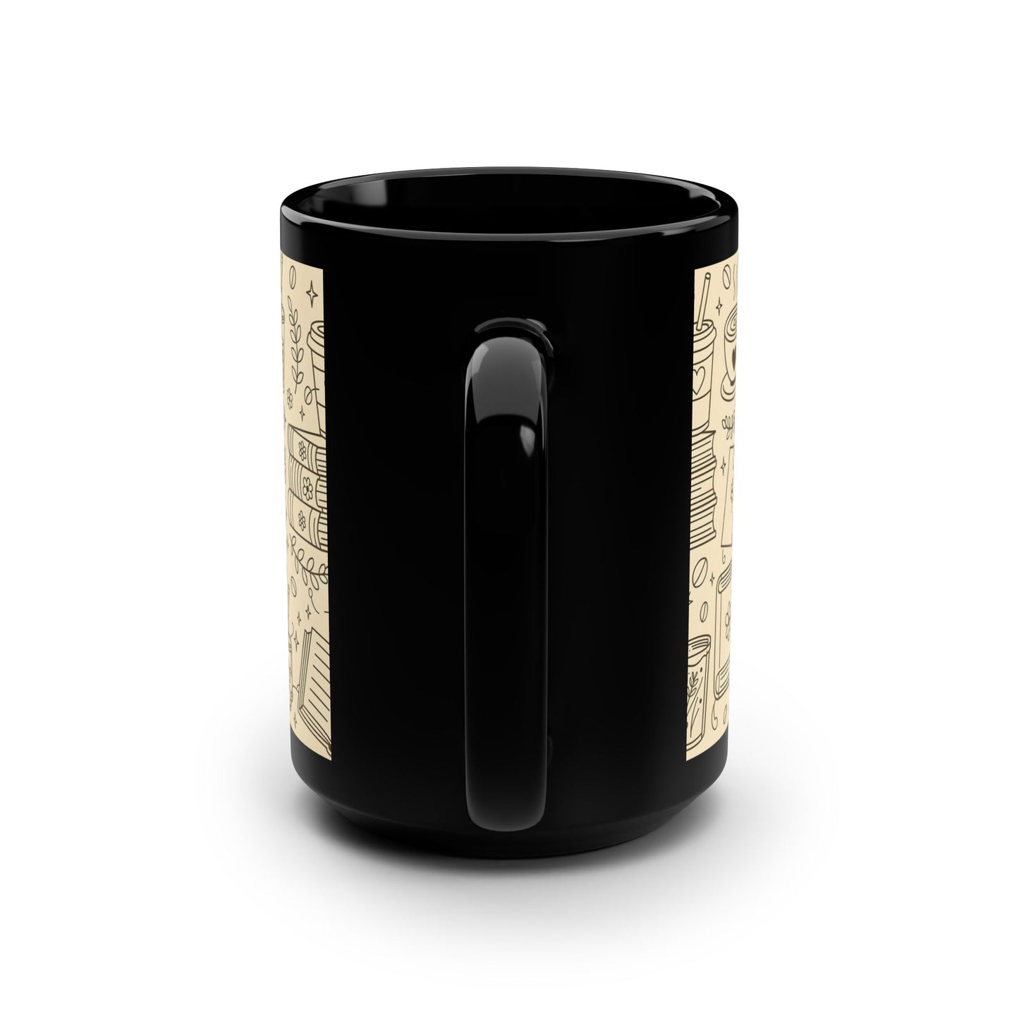 Busy life. Soft moments. Black Mug