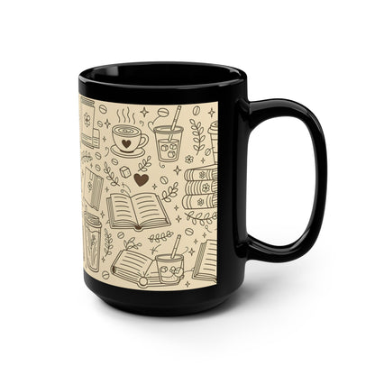 Busy life. Soft moments. Black Mug