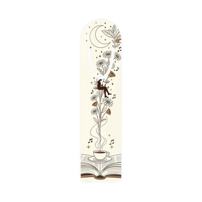 Moonlit Pages Aluminum Bookmark